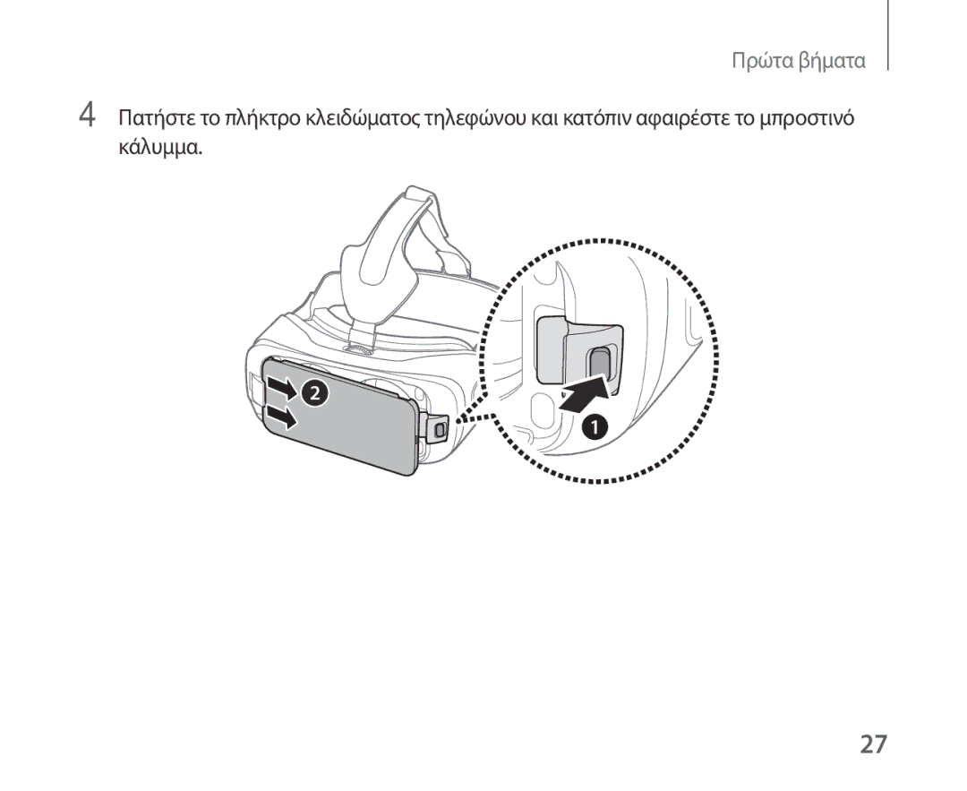 Samsung SM-R321NZWAEUR manual Πρώτα βήματα 