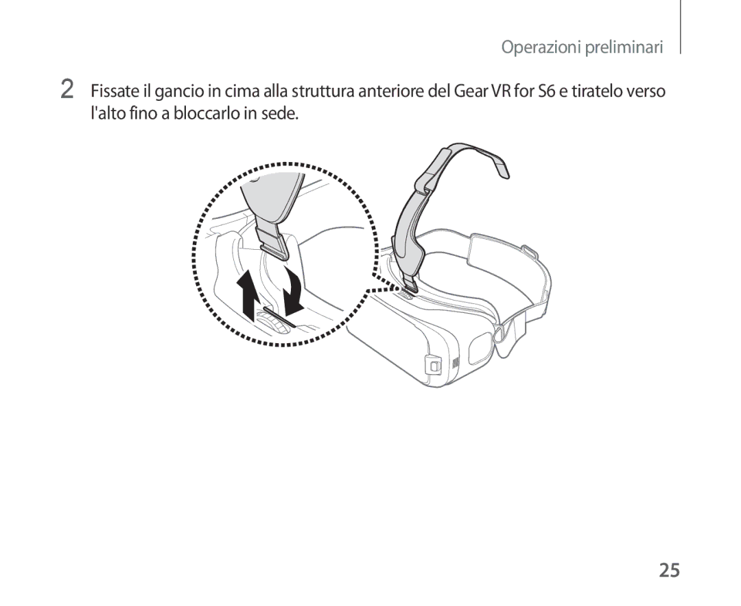 Samsung SM-R321NZWAITV manual Operazioni preliminari 