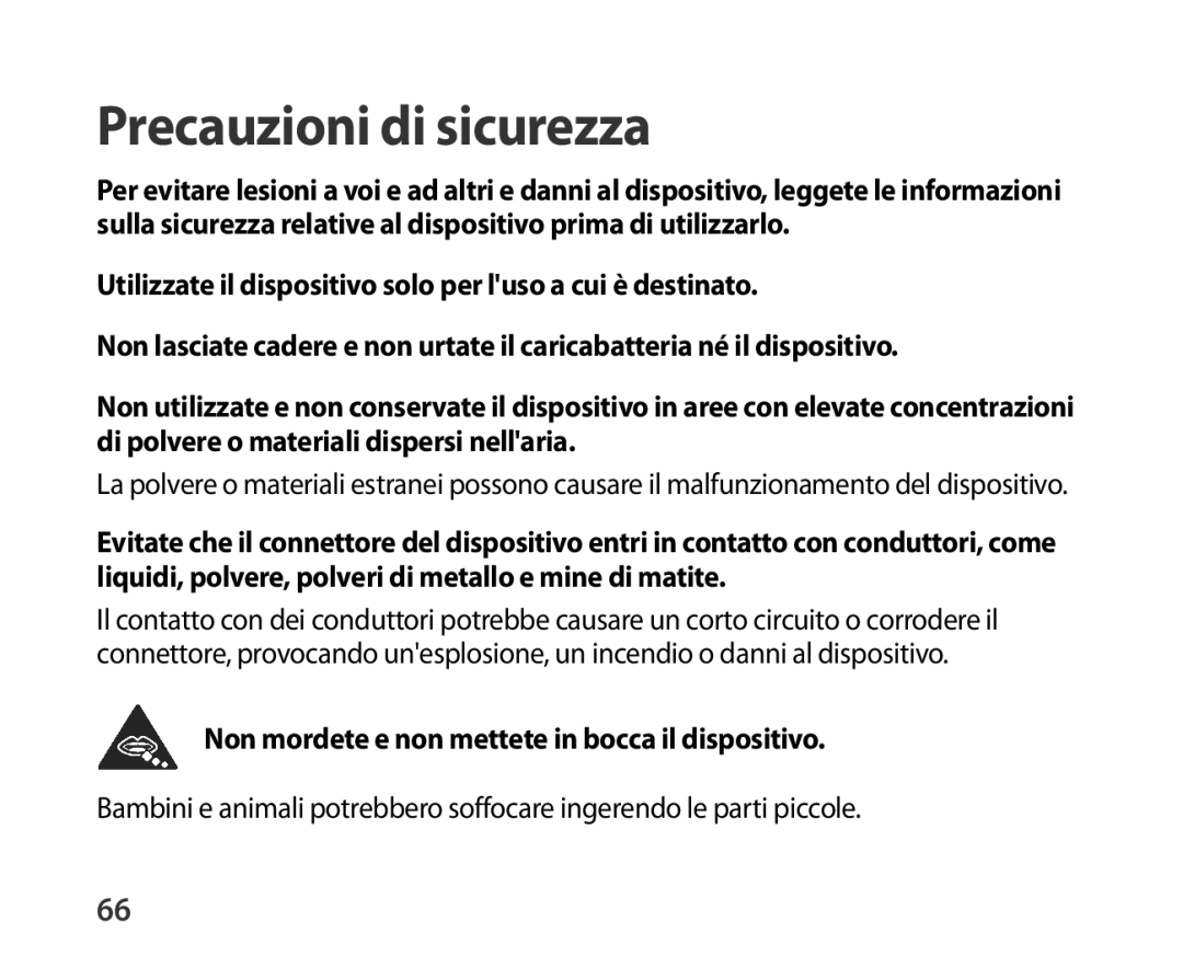 Samsung SM-R321NZWAITV manual Precauzioni di sicurezza 