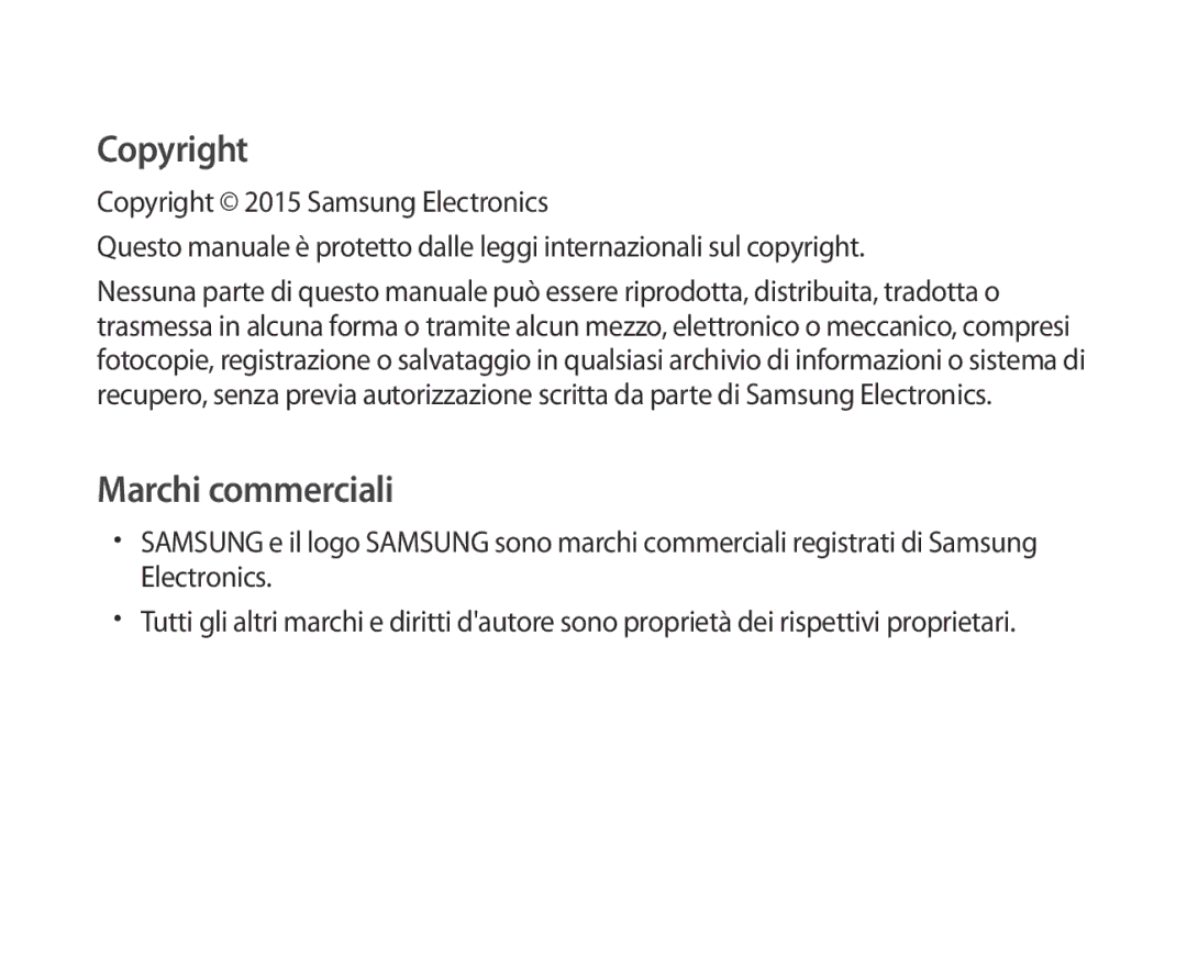 Samsung SM-R321NZWAITV manual Copyright 