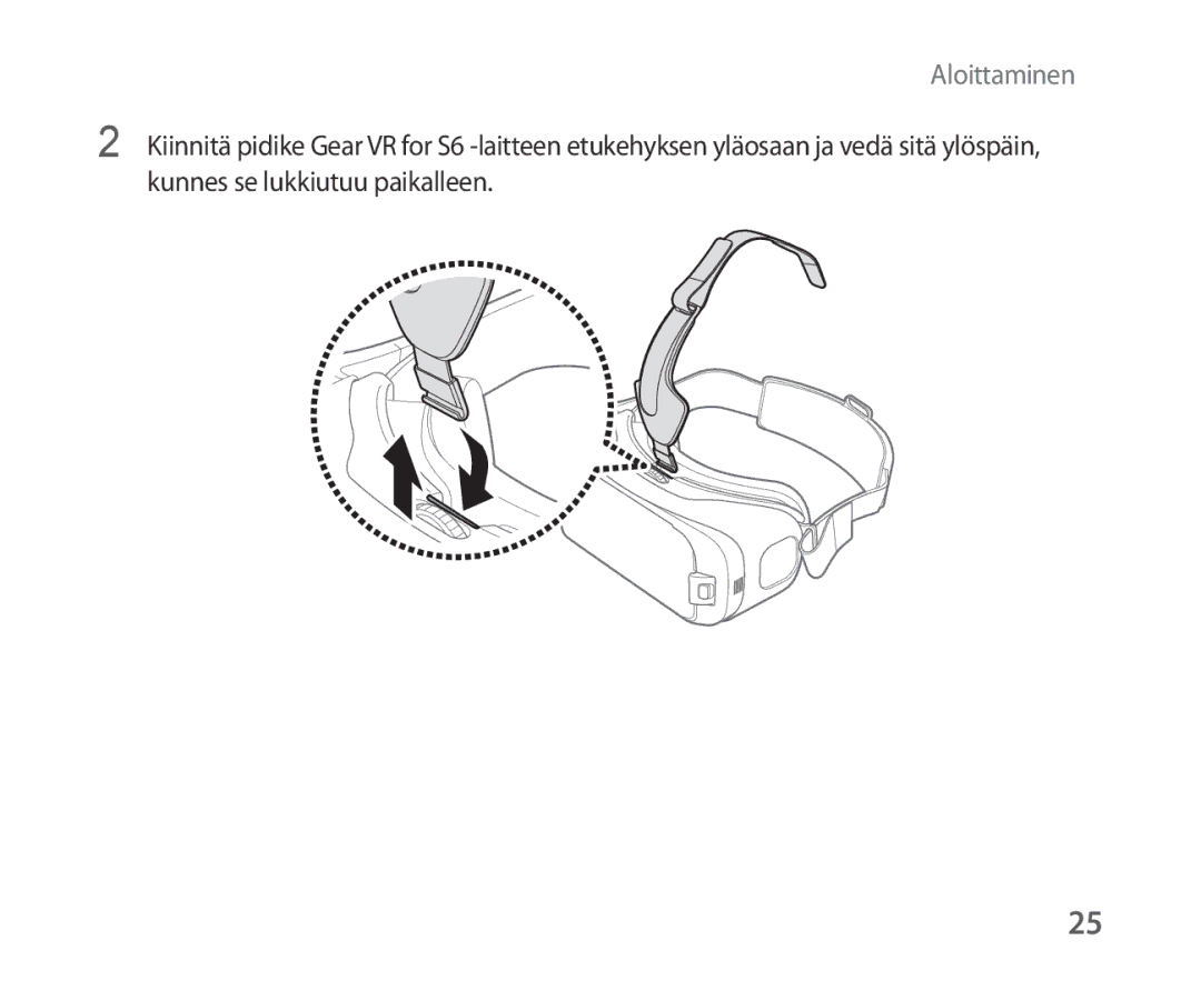 Samsung SM-R321NZWANEE manual Aloittaminen 