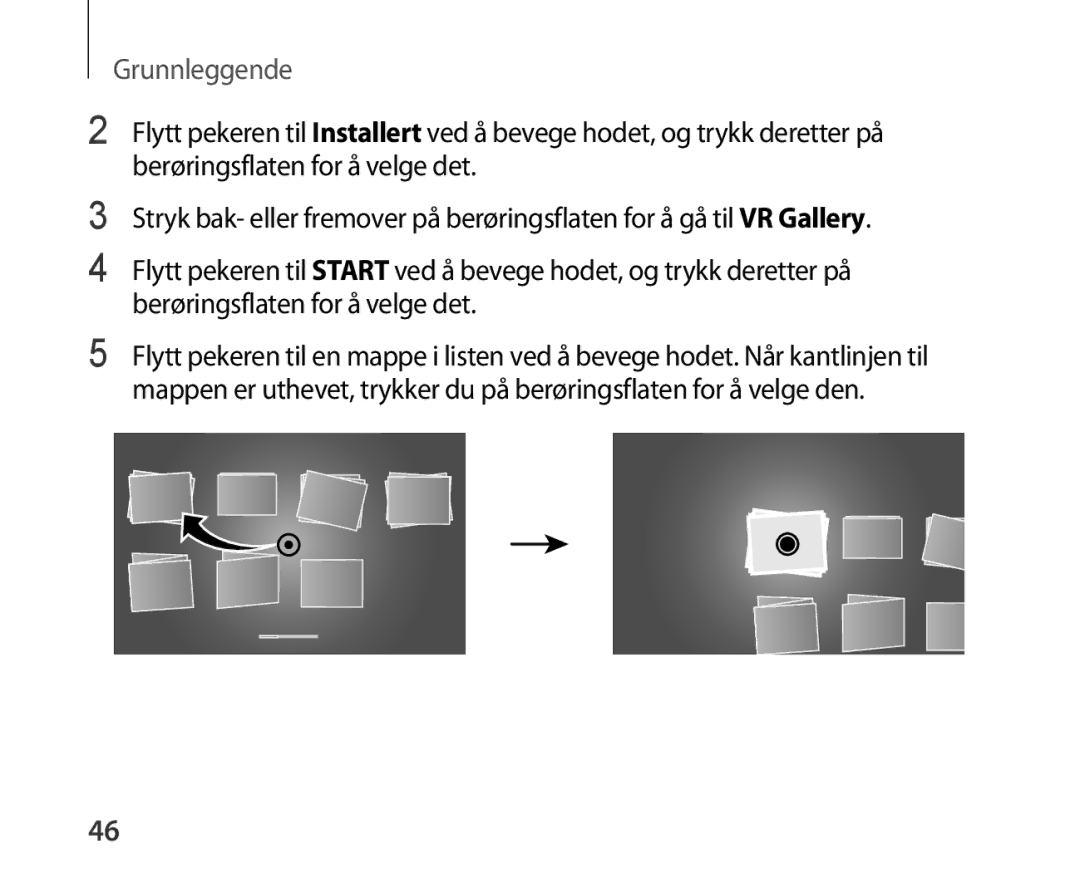 Samsung SM-R321NZWANEE manual Grunnleggende 