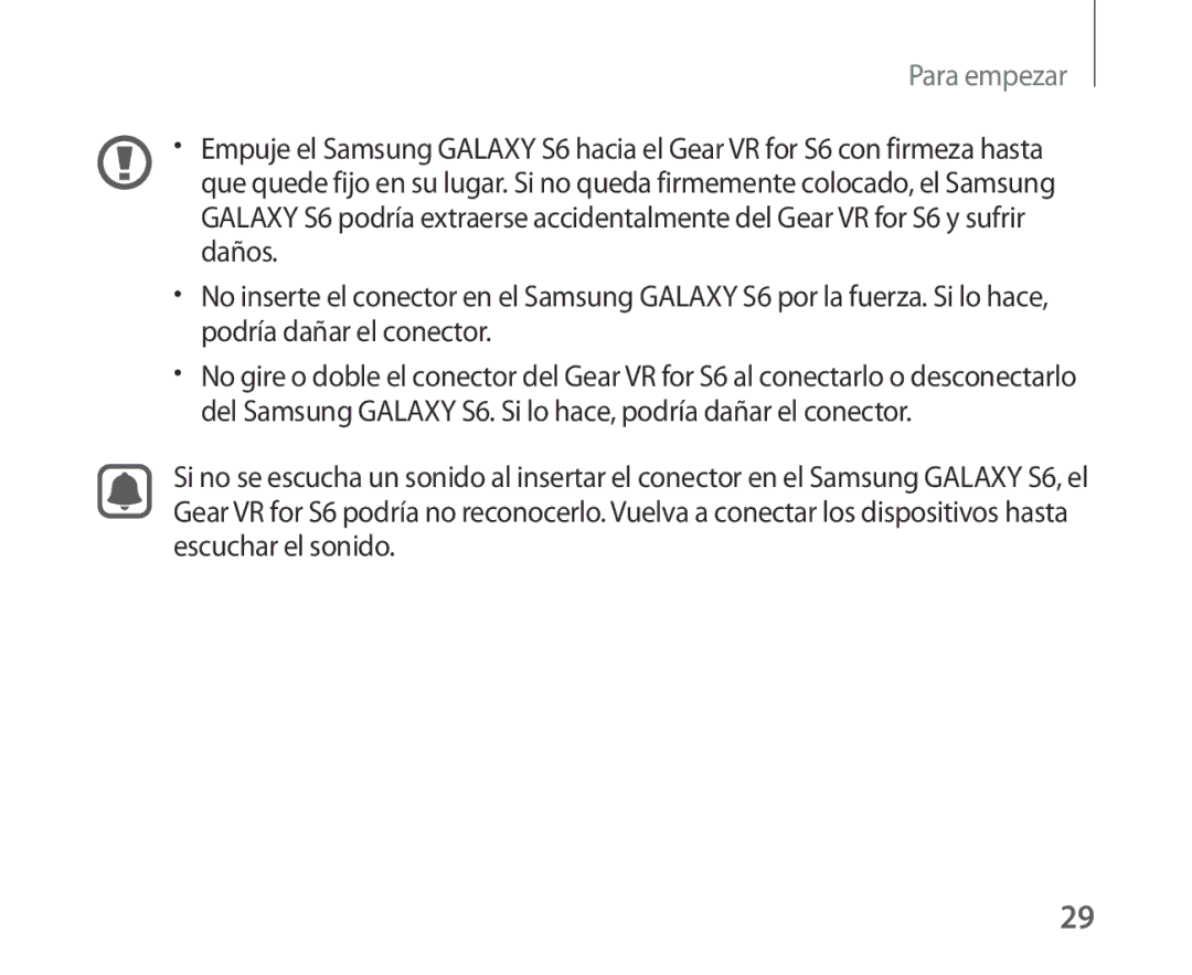 Samsung SM-R321NZWAPHE manual Para empezar 