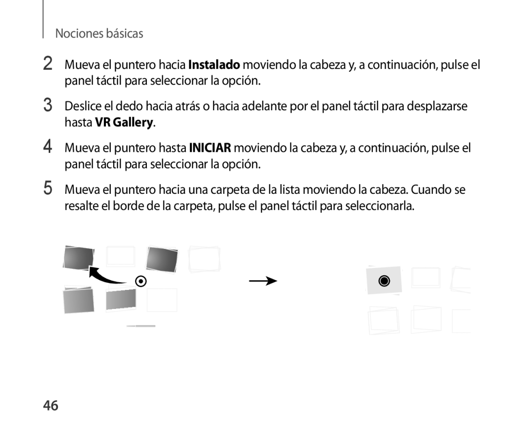 Samsung SM-R321NZWAPHE manual Nociones básicas 