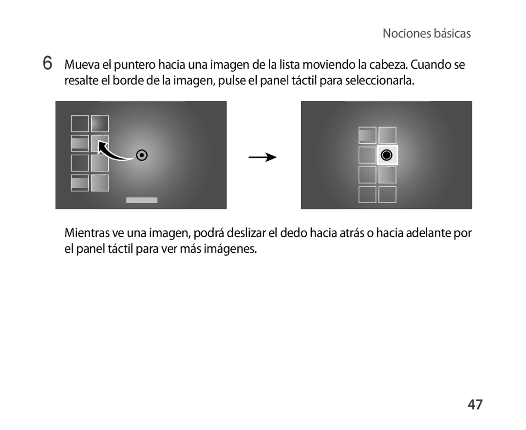 Samsung SM-R321NZWAPHE manual Nociones básicas 