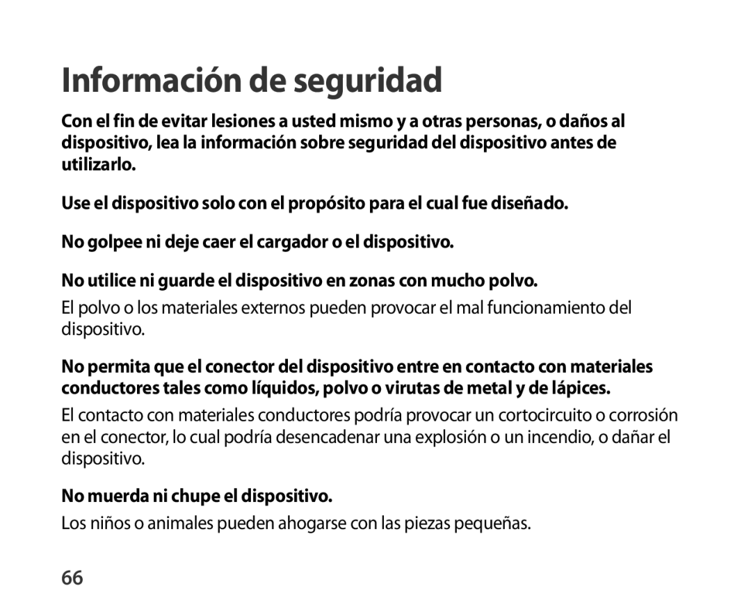 Samsung SM-R321NZWAPHE manual Información de seguridad 