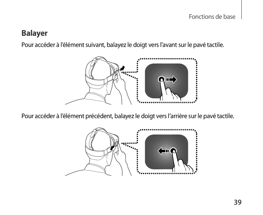 Samsung SM-R321NZWAXEF manual Balayer 