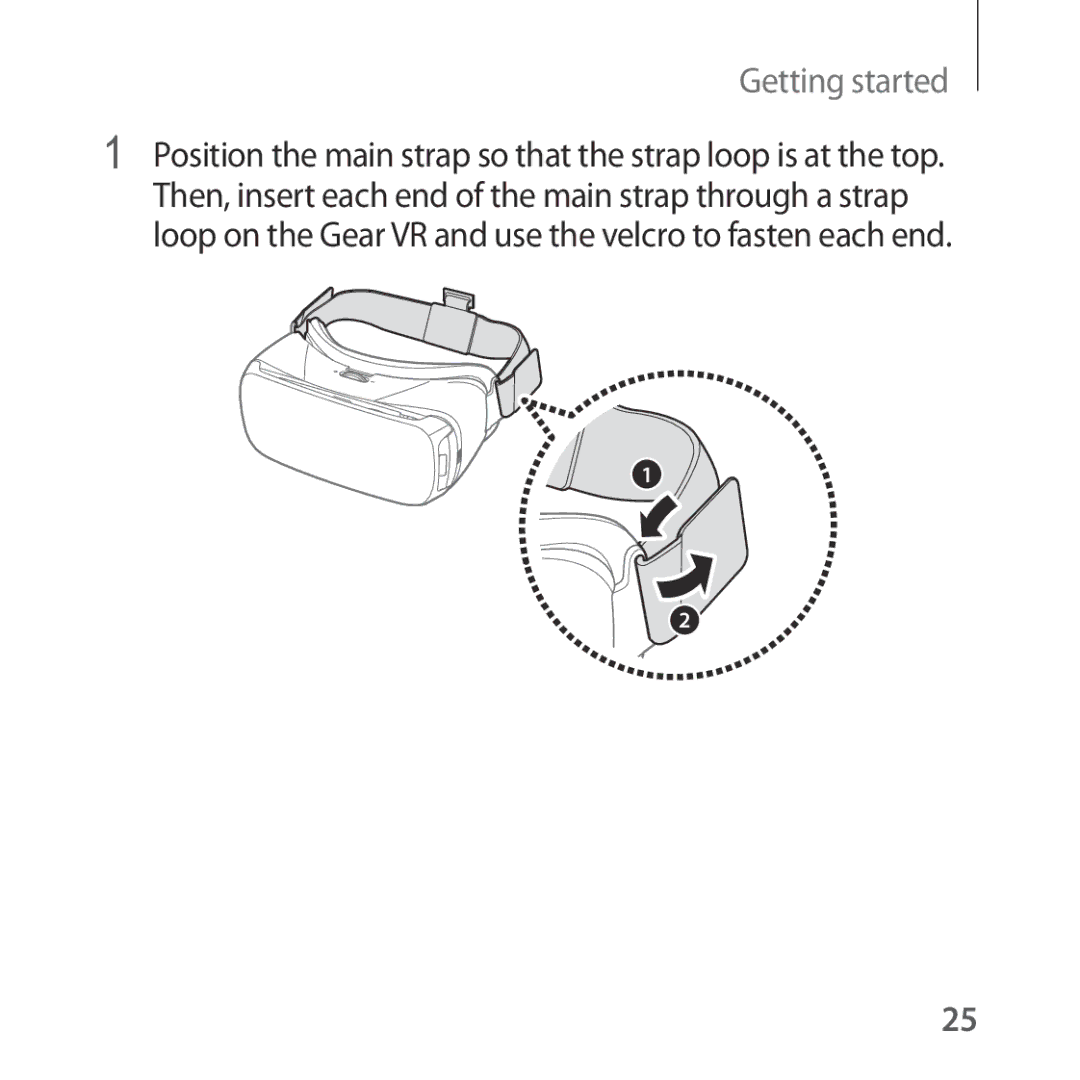 Samsung SM-R322NZWASER, SM-R322NZWADBT, SM-R322NZWAXEF, SM-R322NZWAXJP, SM-R322NZWAPHE, SM-R322NZWAKSA manual Getting started 