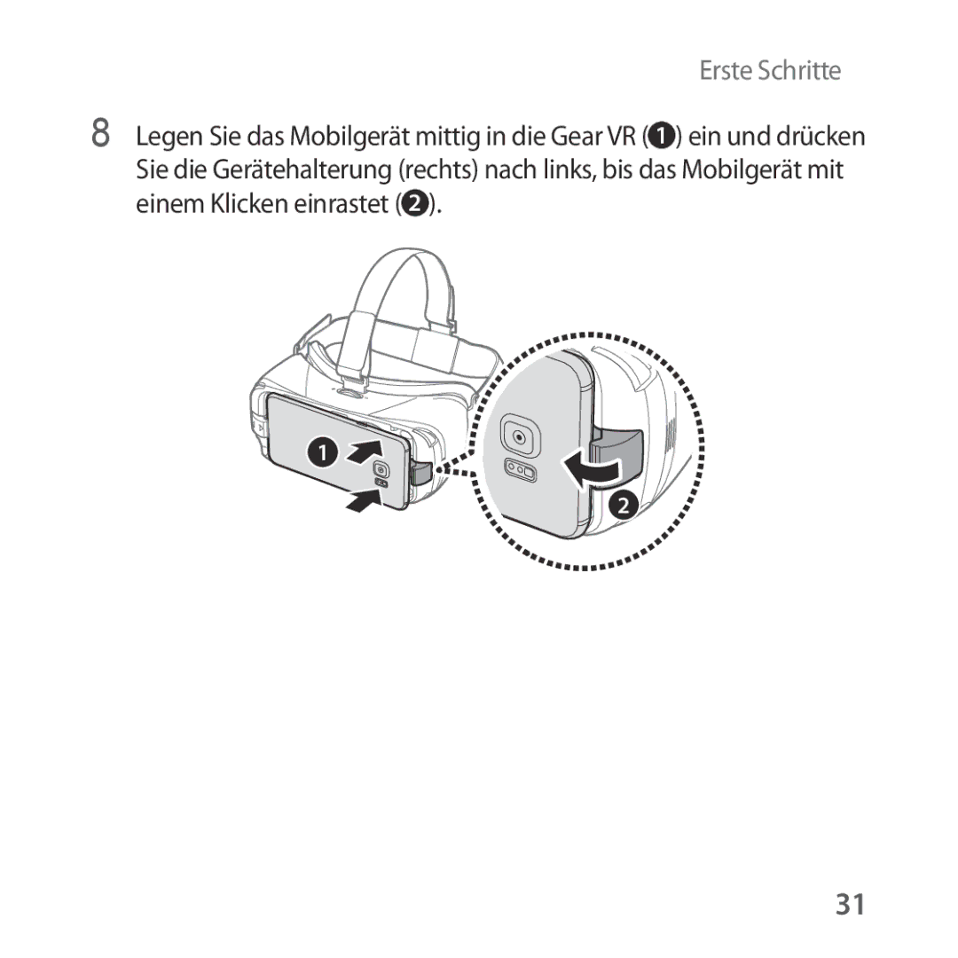 Samsung SM-R322NZWADBT manual Erste Schritte 