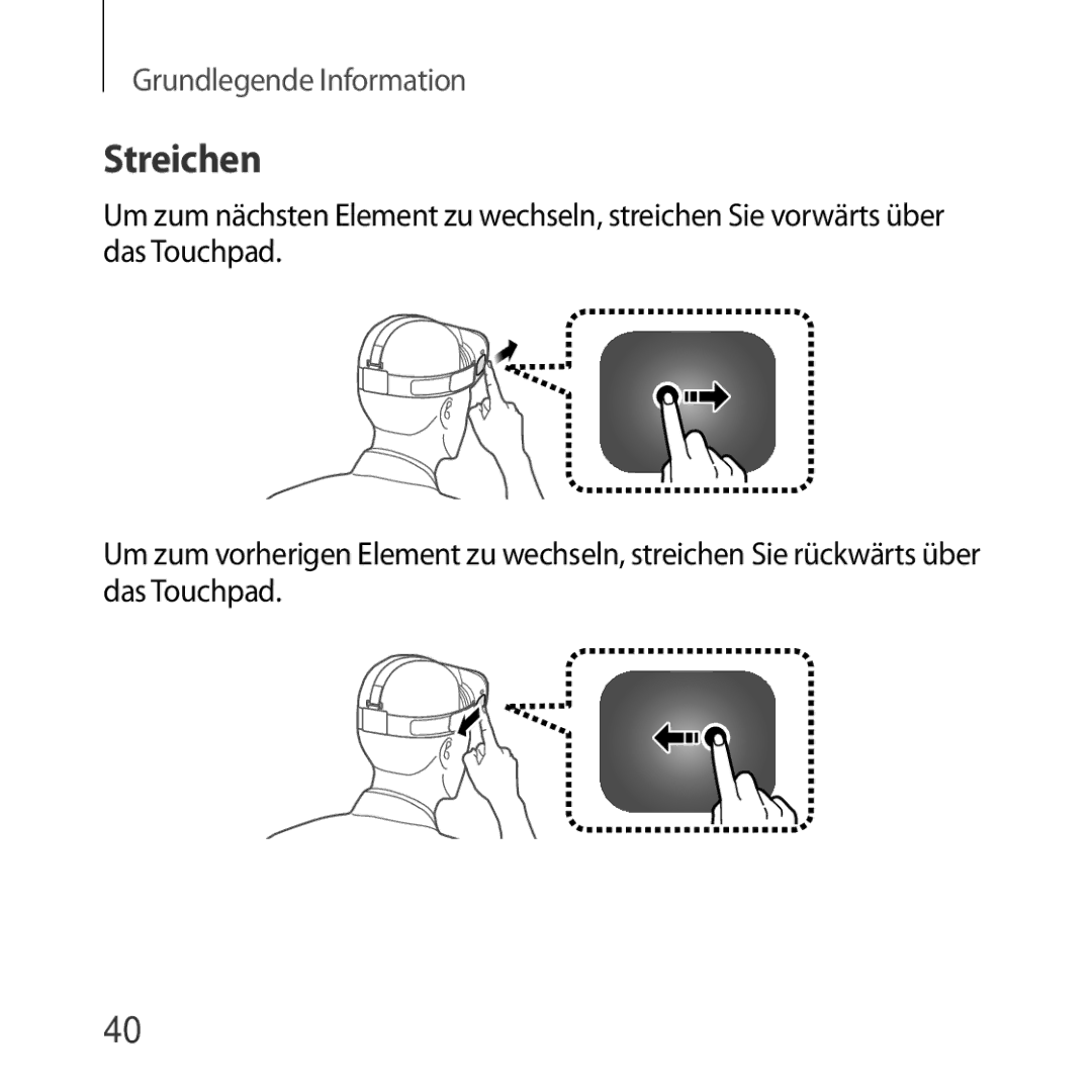 Samsung SM-R322NZWADBT manual Streichen 