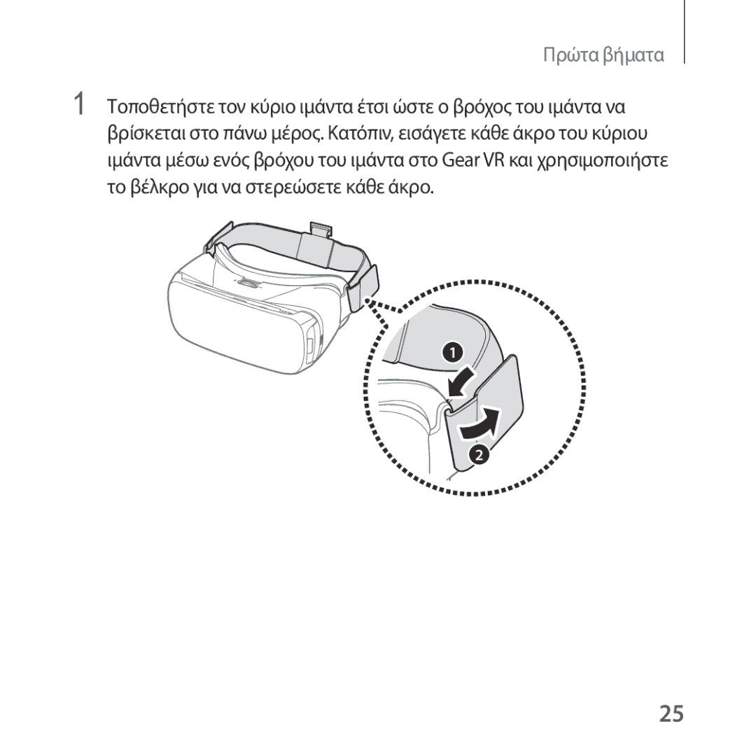 Samsung SM-R322NZWAEUR manual Πρώτα βήματα 