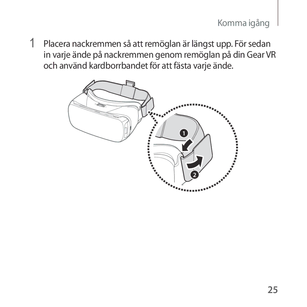 Samsung SM-R322NZWANEE manual Komma igång 