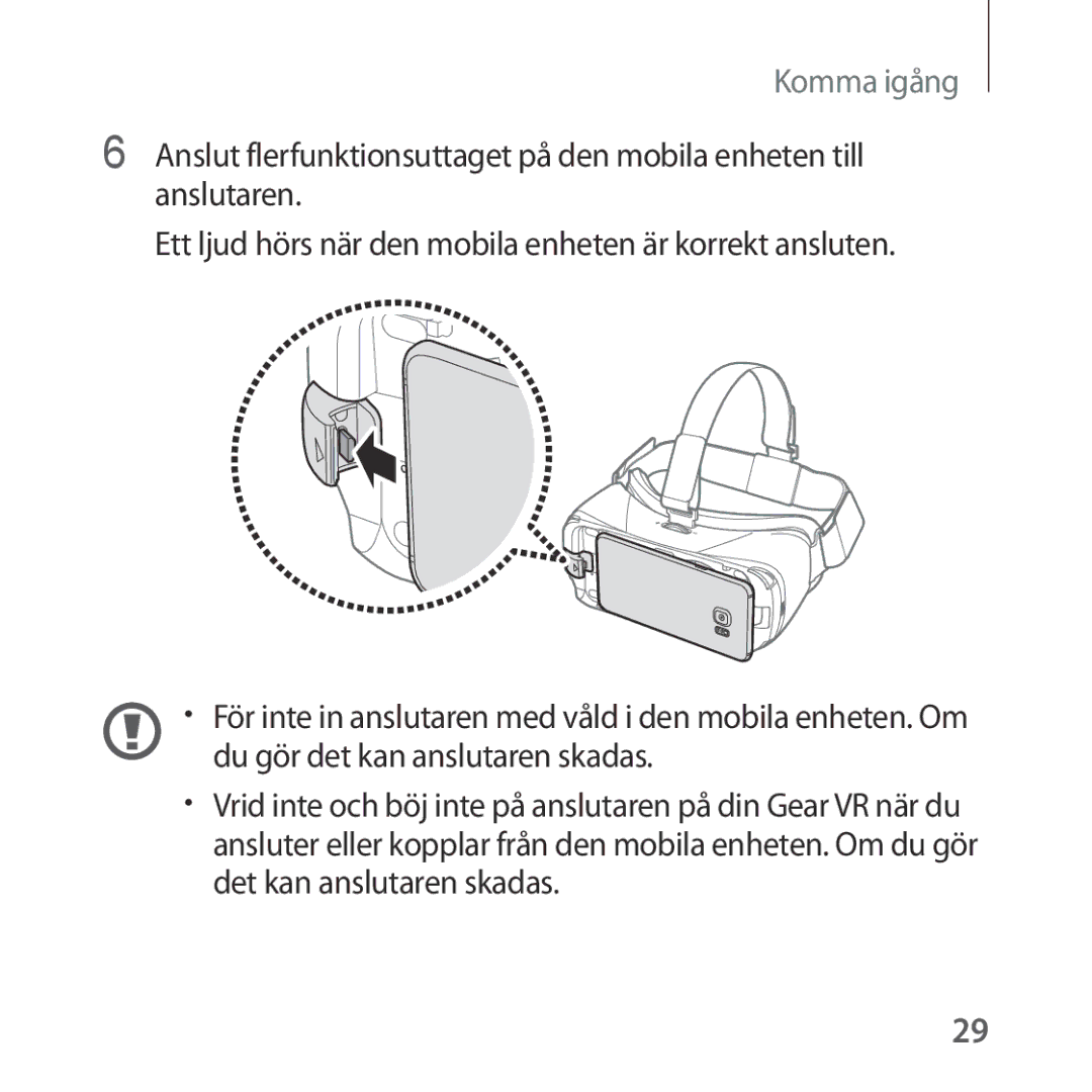 Samsung SM-R322NZWANEE manual Komma igång 