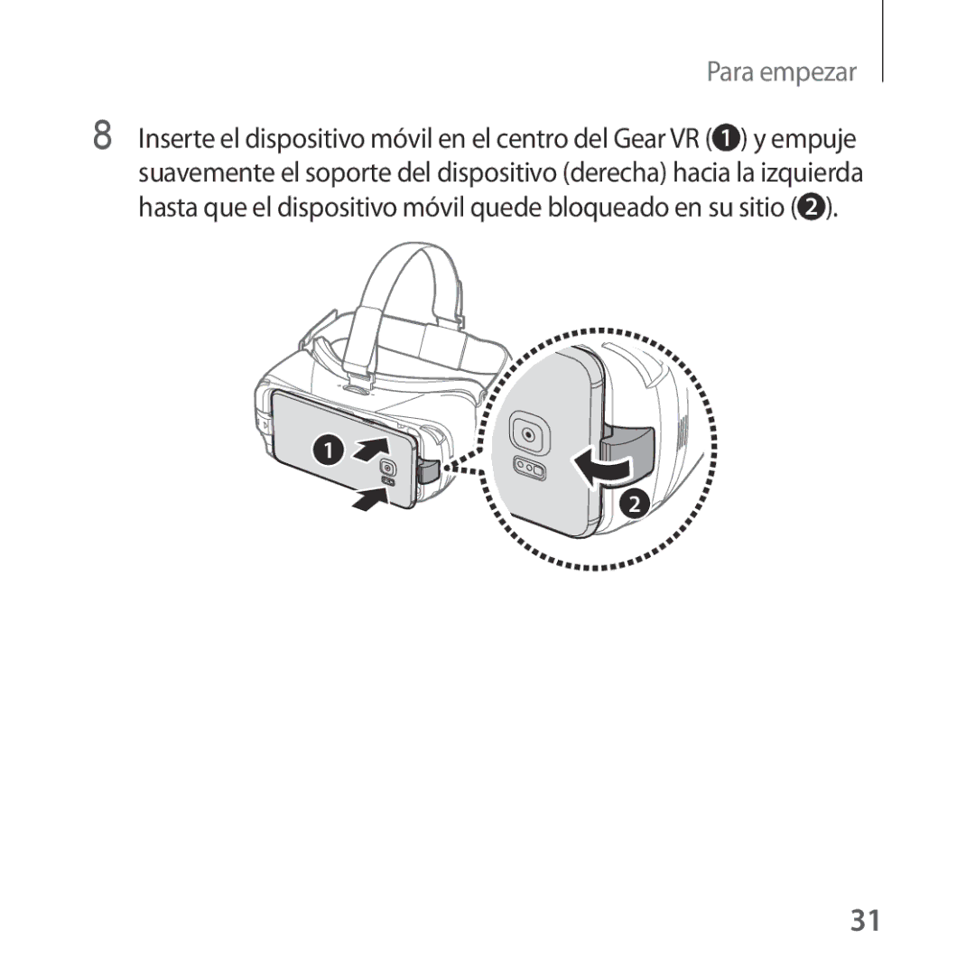 Samsung SM-R322NZWAPHE manual Para empezar 