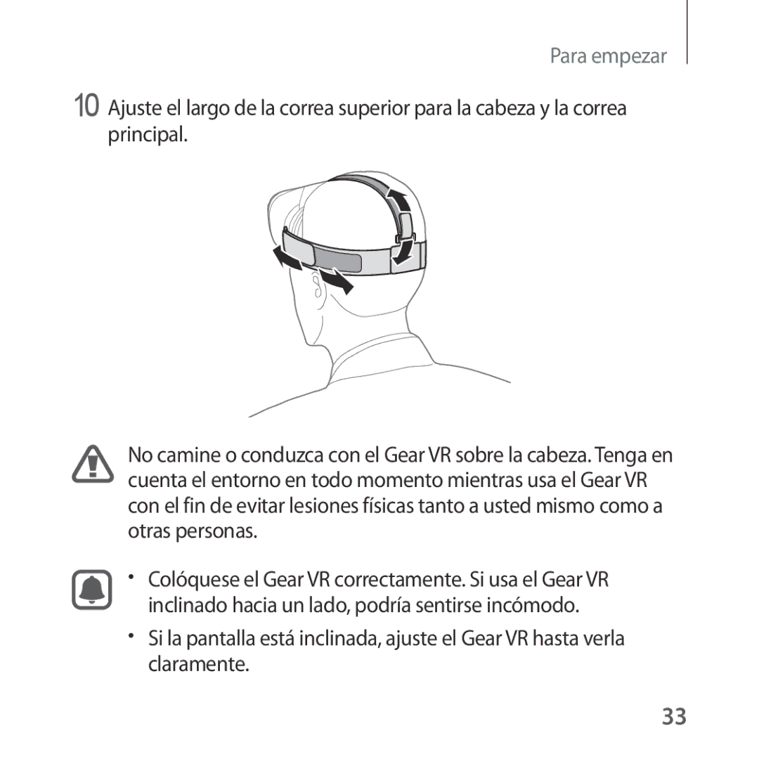 Samsung SM-R322NZWAPHE manual Para empezar 