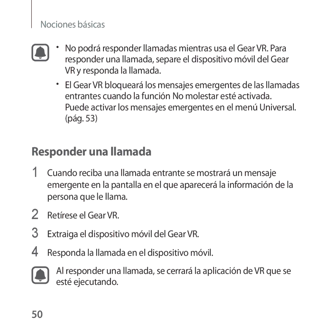 Samsung SM-R322NZWAPHE manual Responder una llamada 