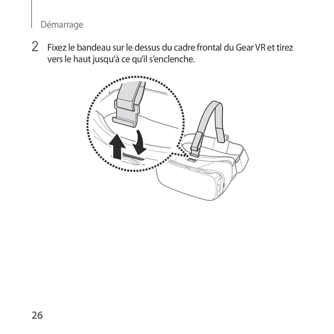 Samsung SM-R322NZWAXEF manual Démarrage 