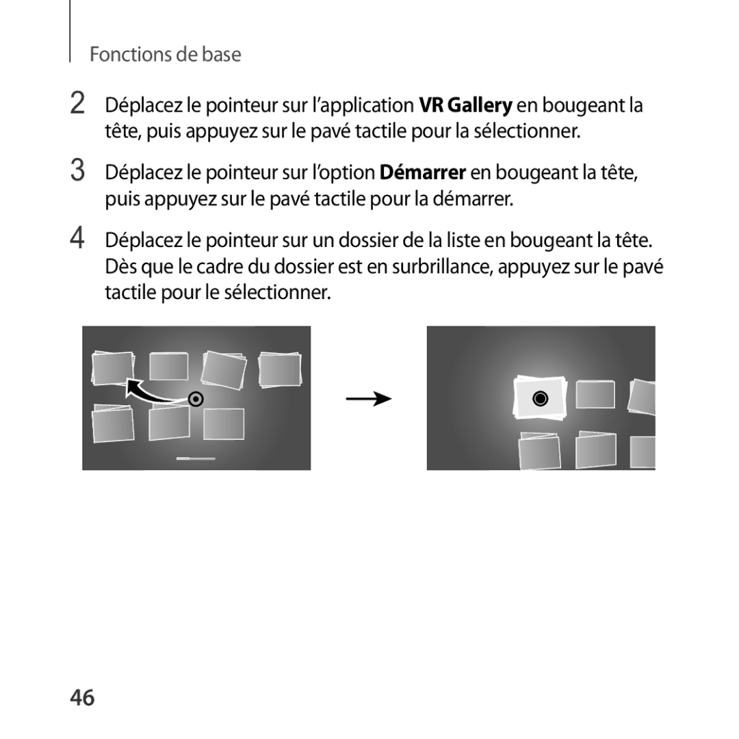 Samsung SM-R322NZWAXEF manual Fonctions de base 