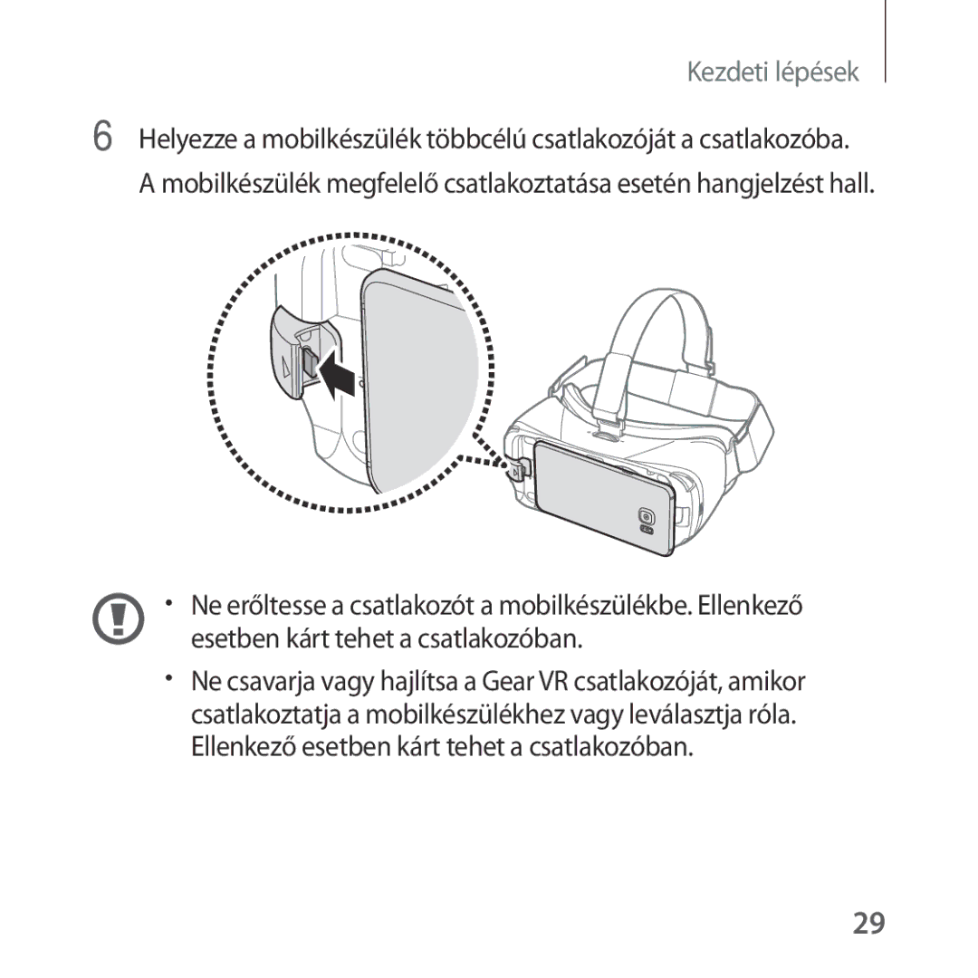 Samsung SM-R322NZWAXEH manual Kezdeti lépések 