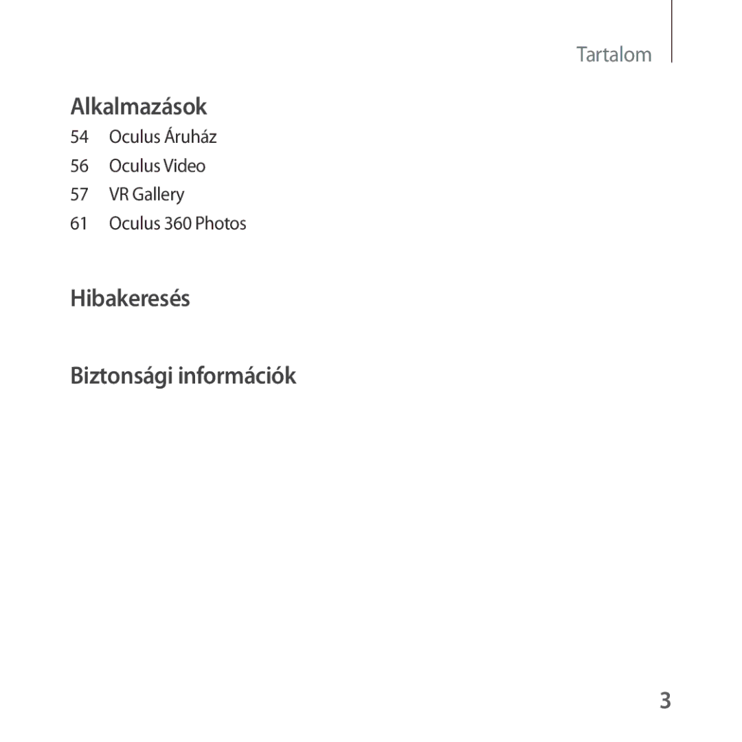 Samsung SM-R322NZWAXEH manual Alkalmazások 