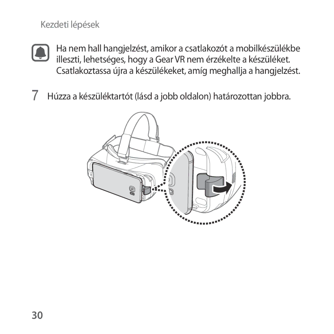 Samsung SM-R322NZWAXEH manual Kezdeti lépések 