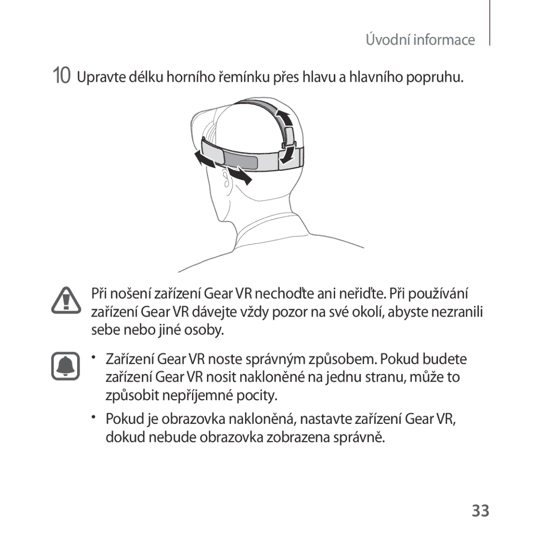 Samsung SM-R322NZWAXEZ manual Úvodní informace 