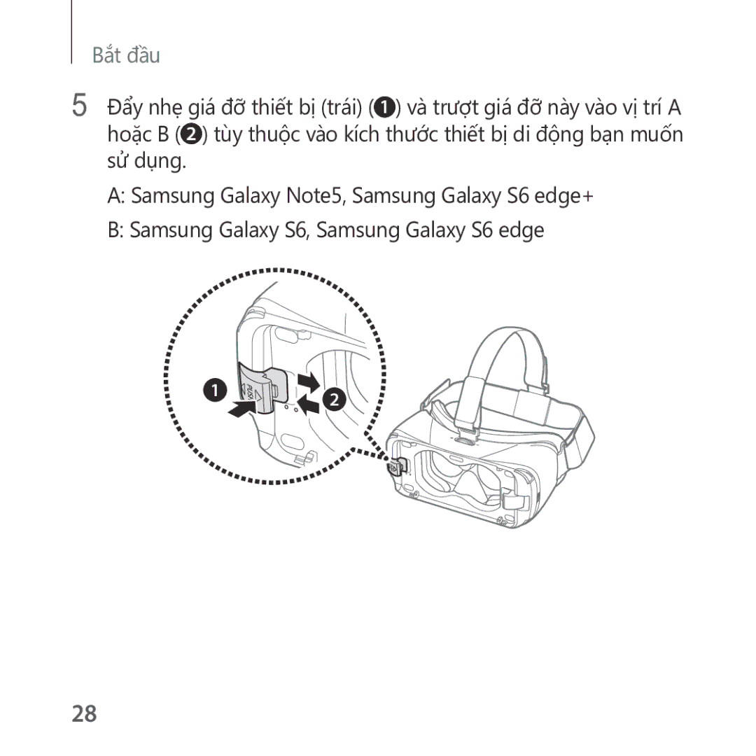 Samsung SM-R322NZWAXXV manual Bắt đầu 