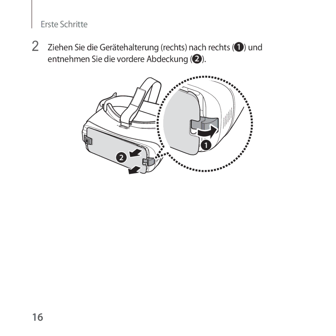 Samsung SM-R323NBKADBT manual Erste Schritte 