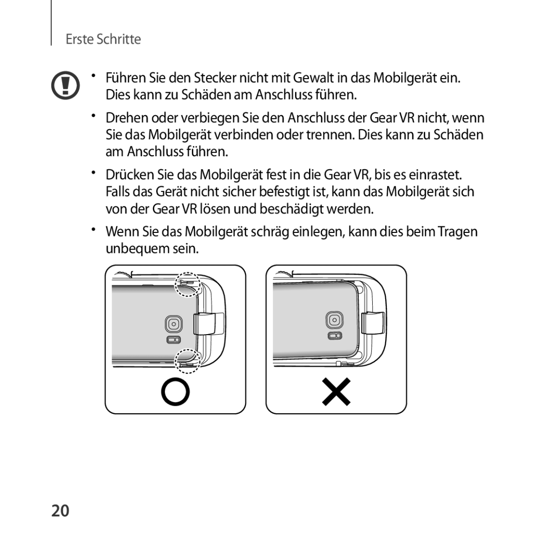 Samsung SM-R323NBKADBT manual Erste Schritte 