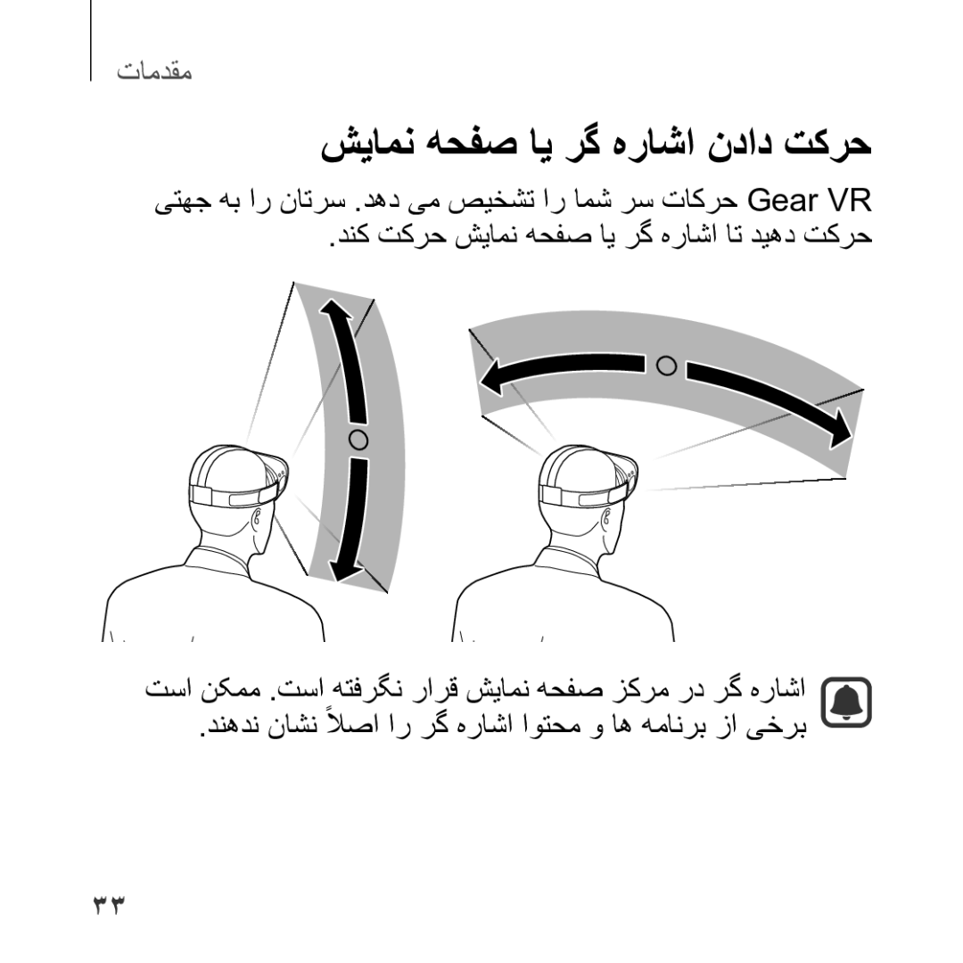 Samsung SM-R323NBKAKSA manual شیامن هحفص ای رگ هراشا نداد تکرح 