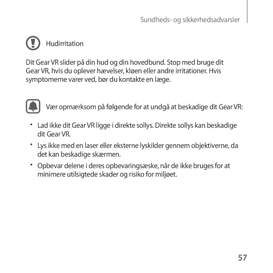 Samsung SM-R323NBKANEE manual Hudirritation 