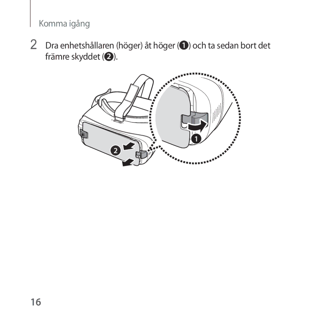 Samsung SM-R323NBKANEE manual Komma igång 