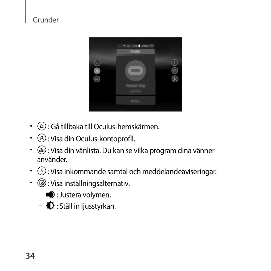 Samsung SM-R323NBKANEE manual Grunder 