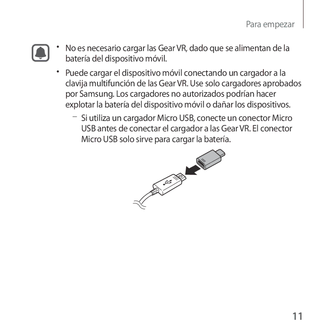 Samsung SM-R323NBKAPHE manual Para empezar 