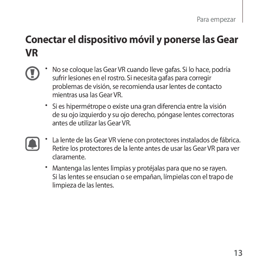 Samsung SM-R323NBKAPHE manual Conectar el dispositivo móvil y ponerse las Gear 