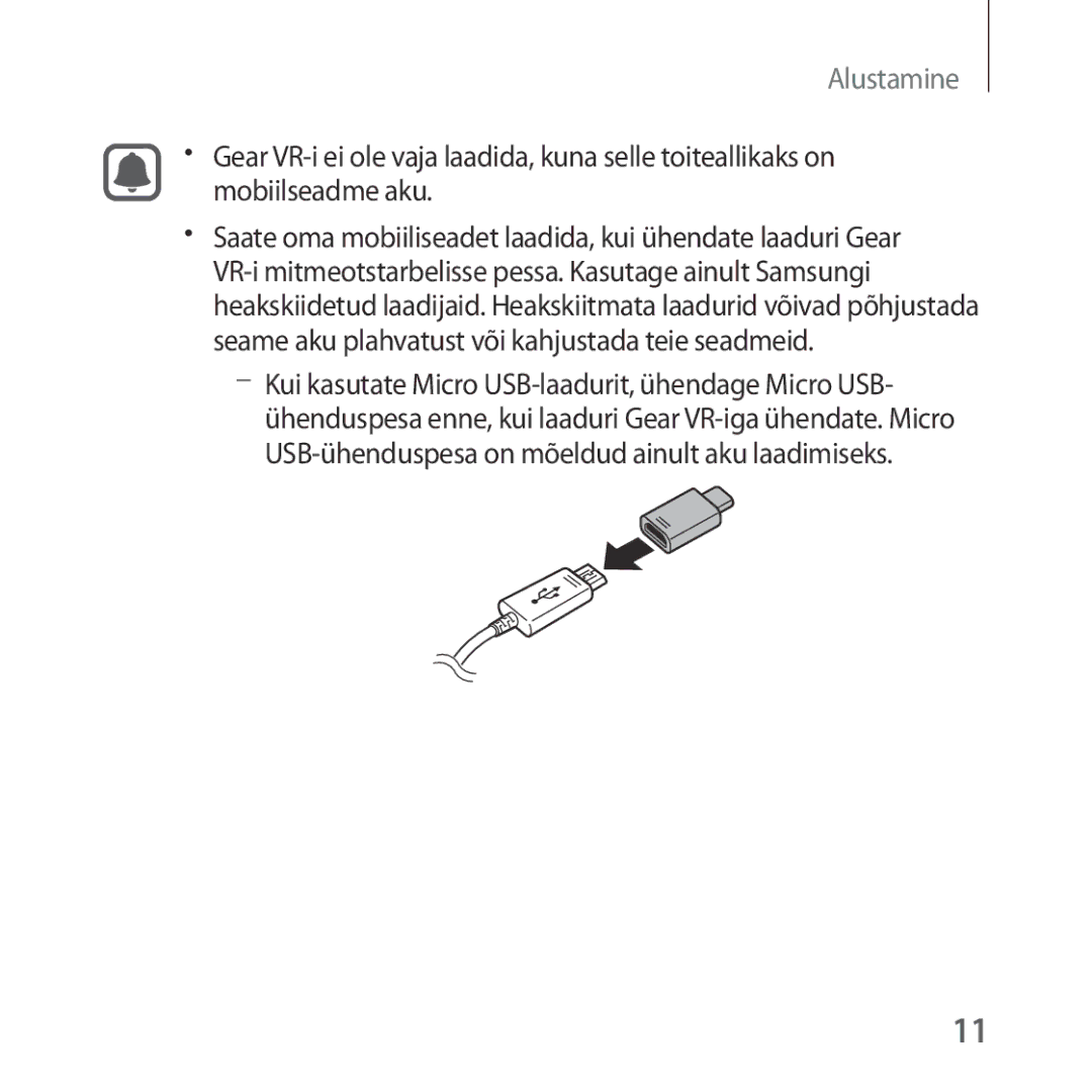 Samsung SM-R323NBKASEB manual Alustamine 