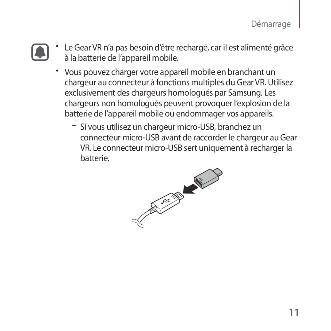 Samsung SM-R323NBKAXEF manual Démarrage 