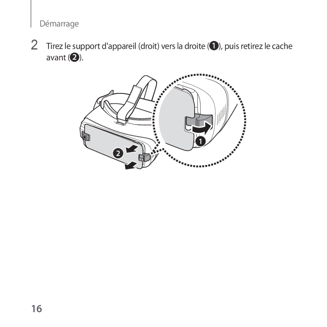 Samsung SM-R323NBKAXEF manual Démarrage 