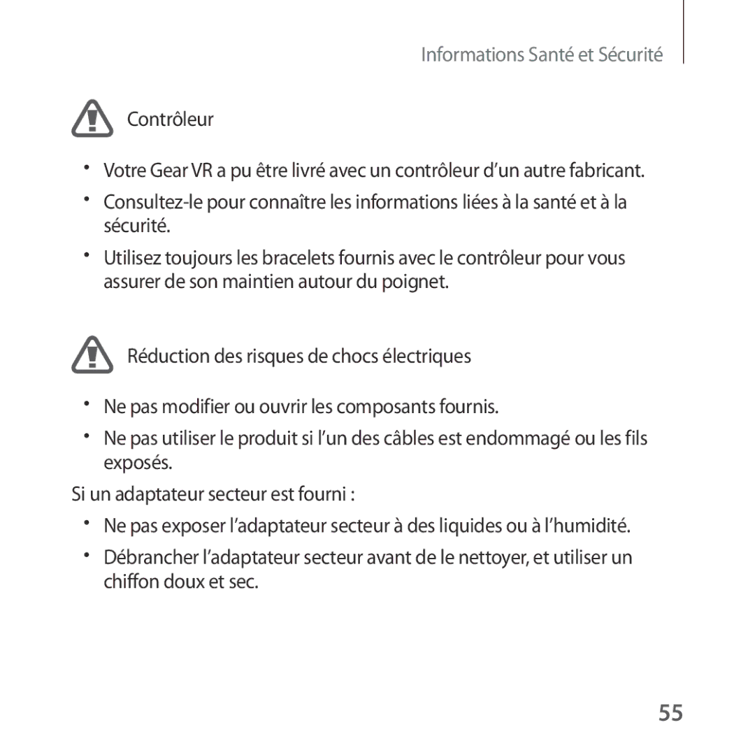 Samsung SM-R323NBKAXEF manual Contrôleur 