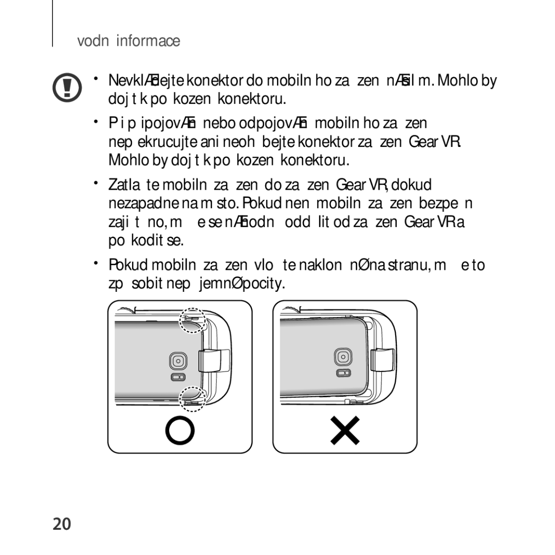 Samsung SM-R323NBKAXEZ manual Úvodní informace 