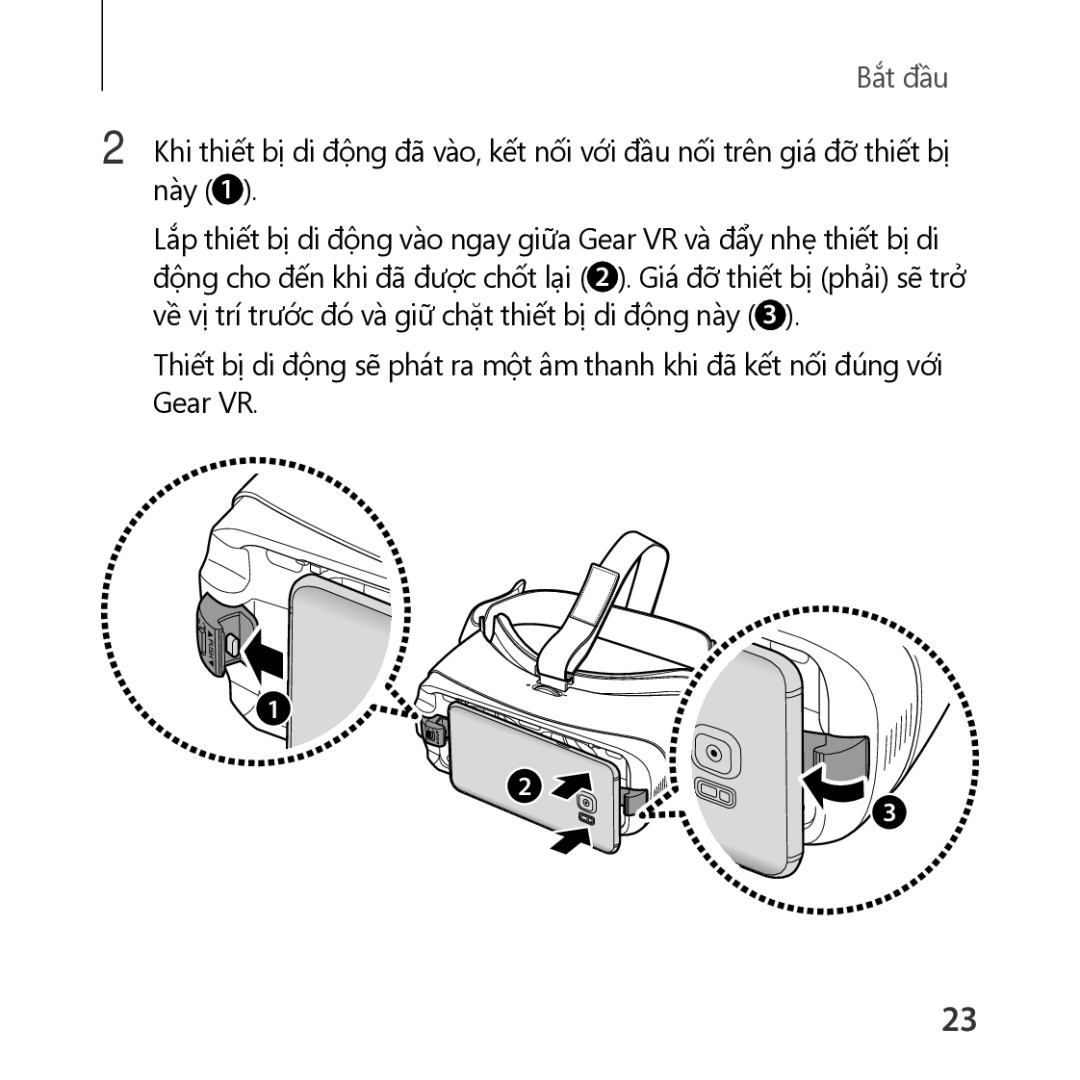 Samsung SM-R323NBKAXXV manual Bắt đầu 