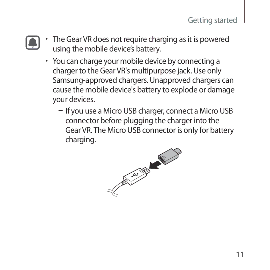 Samsung SM-R324NZAAXEF, SM-R324NZAADBT, SM-R324NZAAITV, SM-R324NZAAPHE, SM-R324NZAABGL, SM-R324NZAAXEZ manual Getting started 