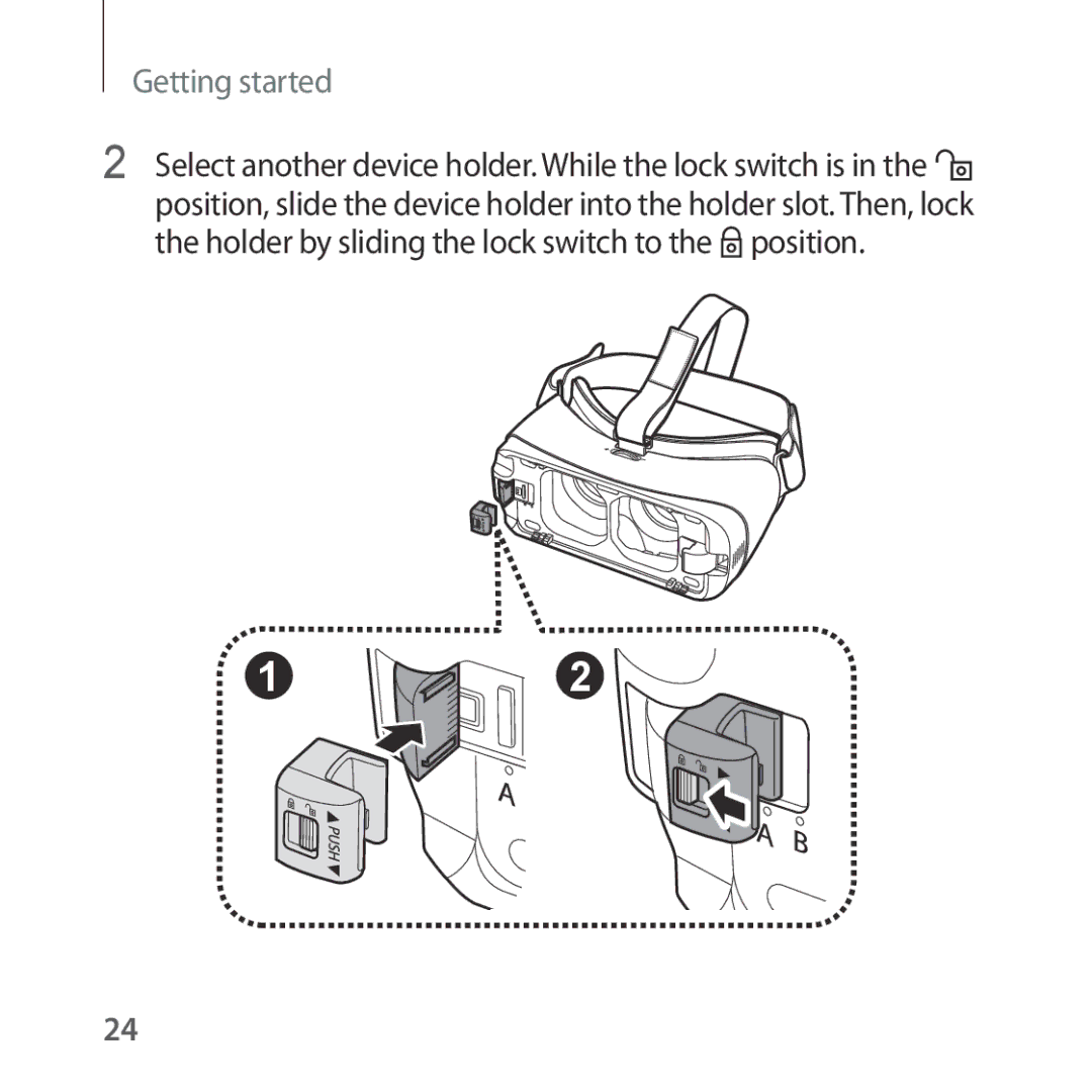 Samsung SM-R324NZAAPHE, SM-R324NZAADBT, SM-R324NZAAXEF, SM-R324NZAAITV, SM-R324NZAABGL, SM-R324NZAAXEZ manual Getting started 