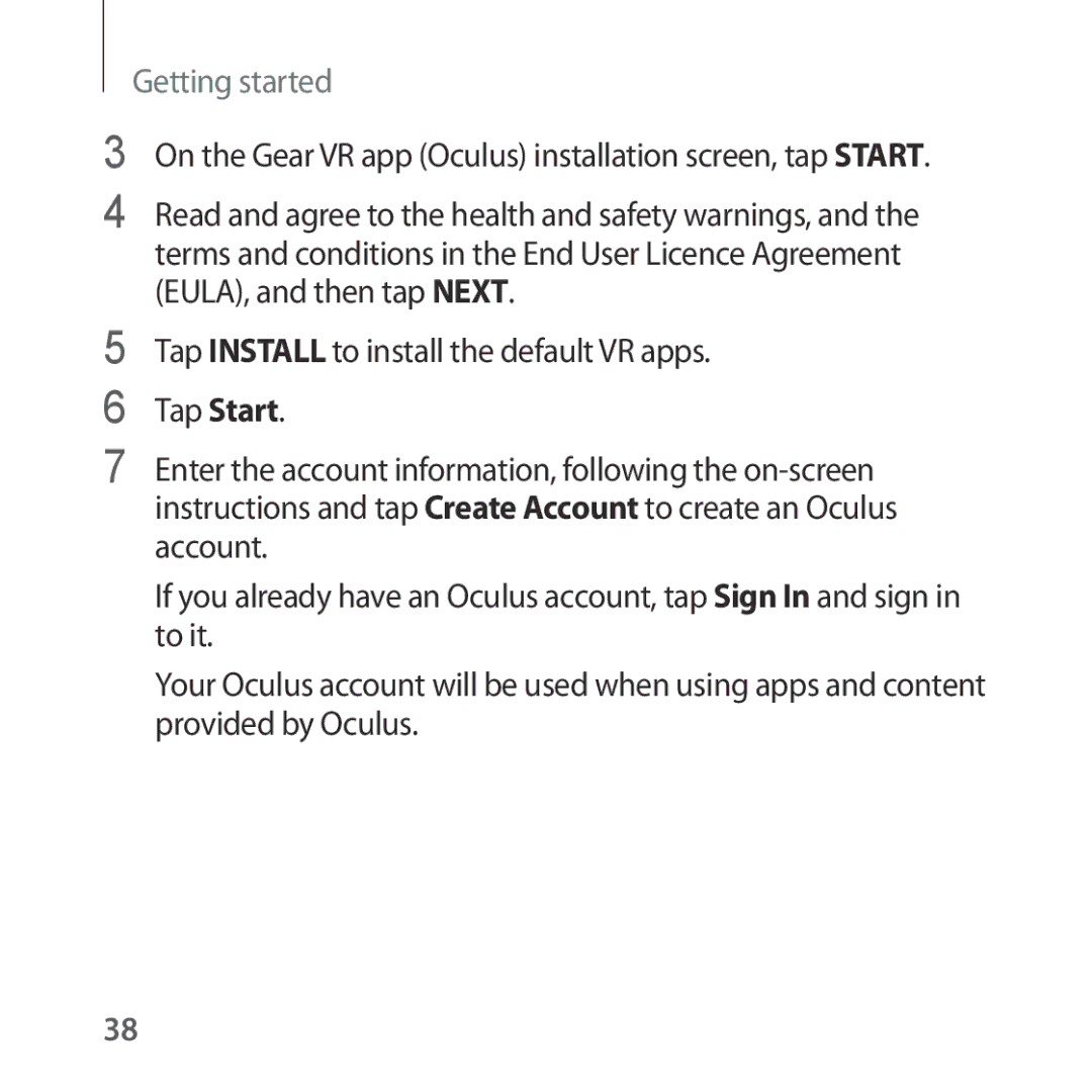 Samsung SM-R324NZAANEE, SM-R324NZAADBT, SM-R324NZAAXEF, SM-R324NZAAITV, SM-R324NZAAPHE, SM-R324NZAABGL manual Getting started 