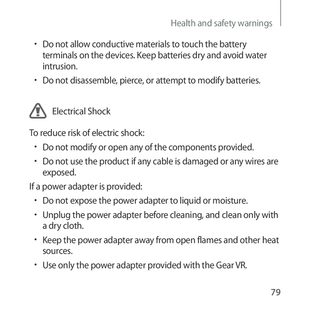 Samsung SM-R324NZAAPHE, SM-R324NZAADBT, SM-R324NZAAXEF, SM-R324NZAAITV, SM-R324NZAABGL manual Health and safety warnings 