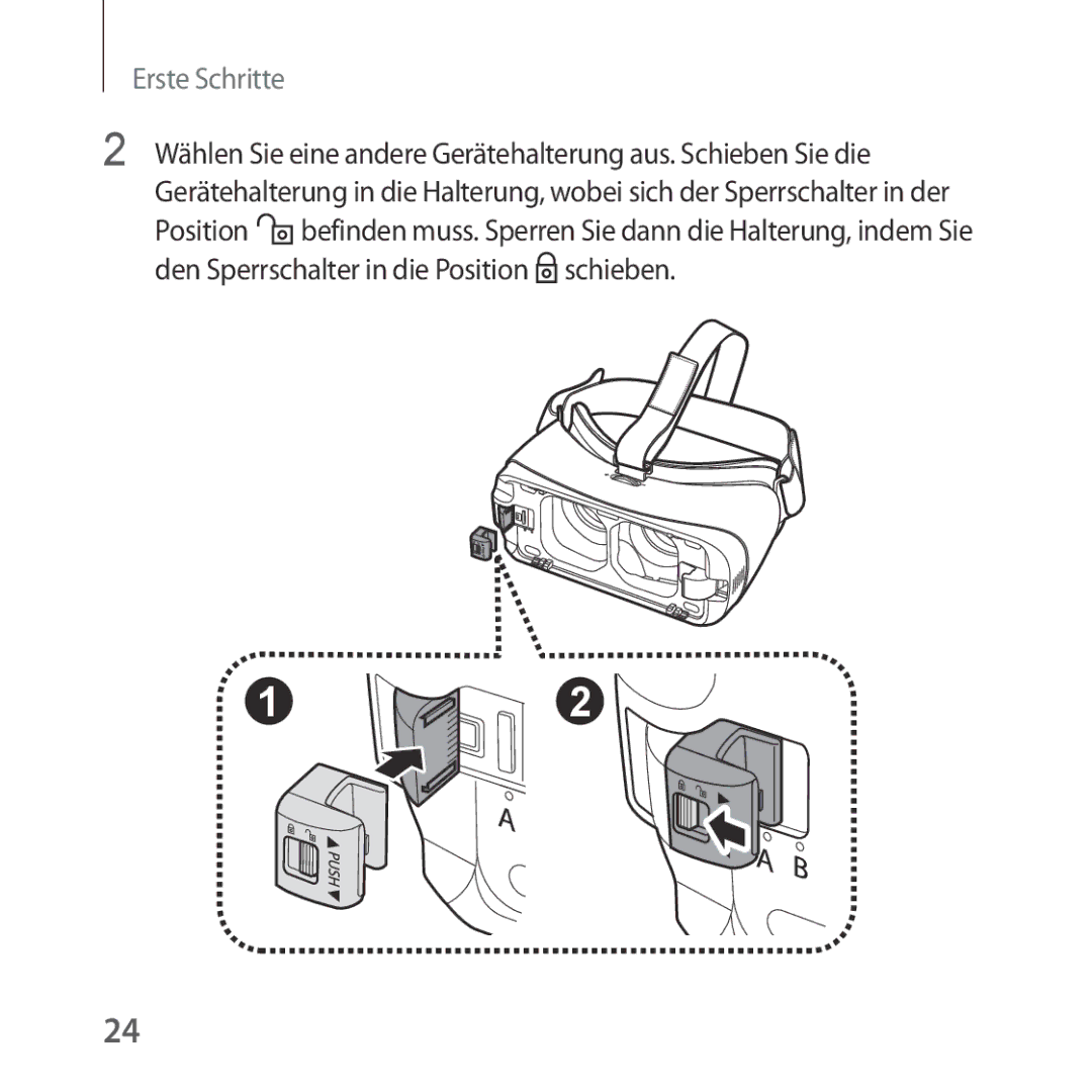 Samsung SM-R324NZAADBT manual Erste Schritte 