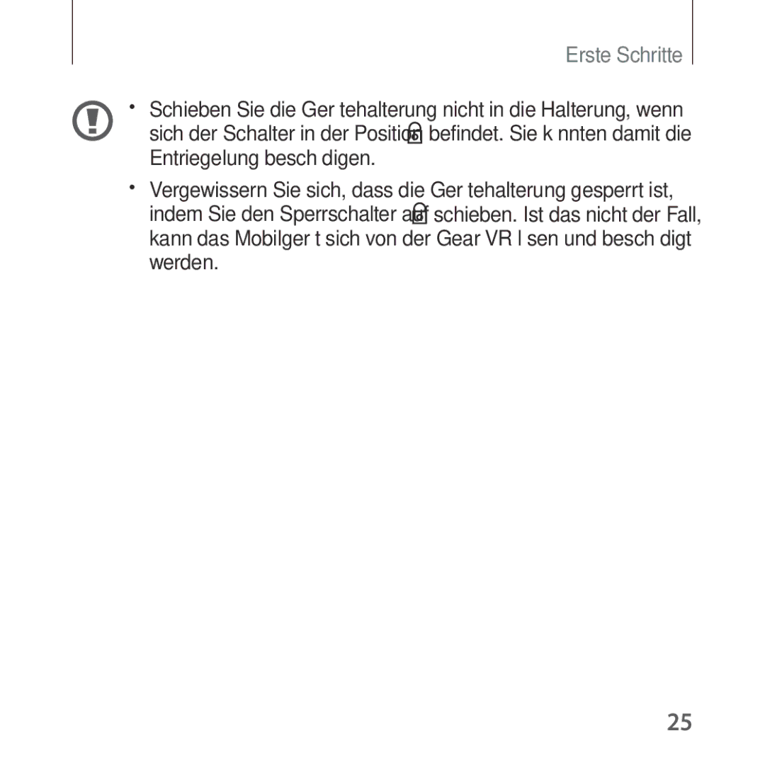 Samsung SM-R324NZAADBT manual Erste Schritte 