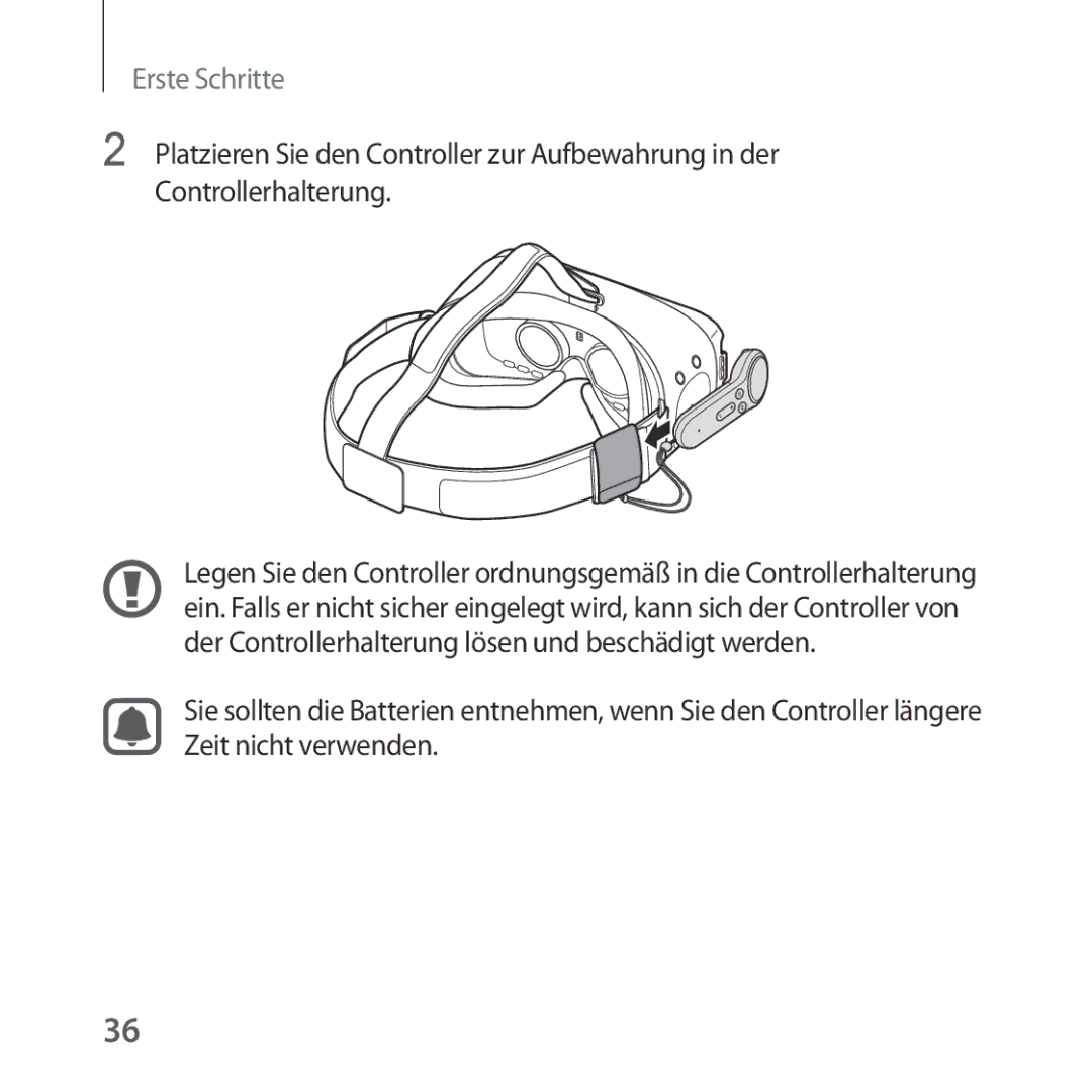 Samsung SM-R324NZAADBT manual Erste Schritte 