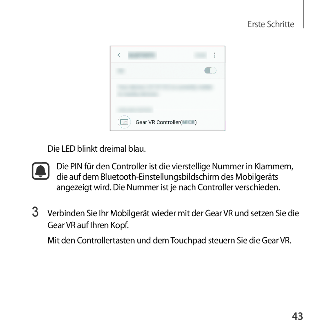 Samsung SM-R324NZAADBT manual Erste Schritte 