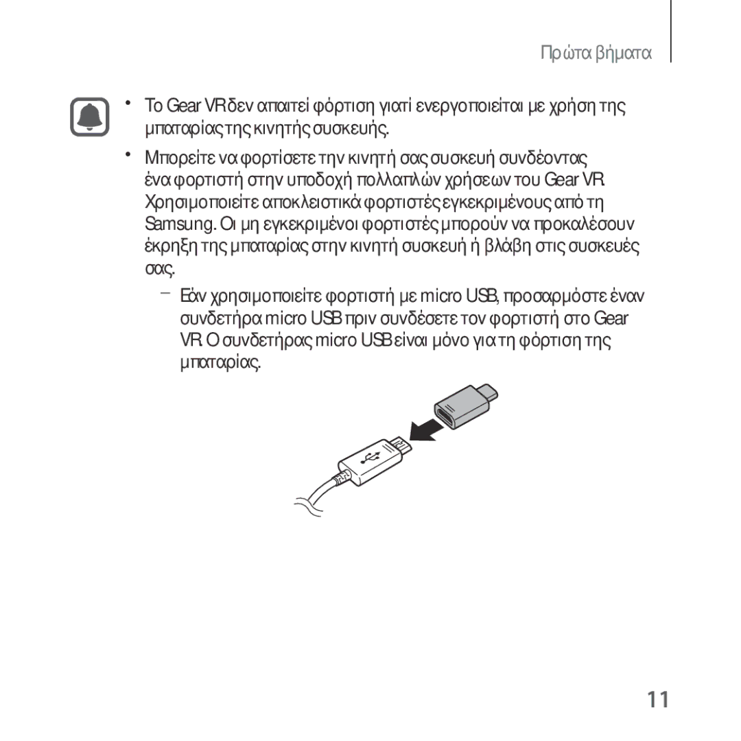 Samsung SM-R324NZAAEUR manual Πρώτα βήματα 